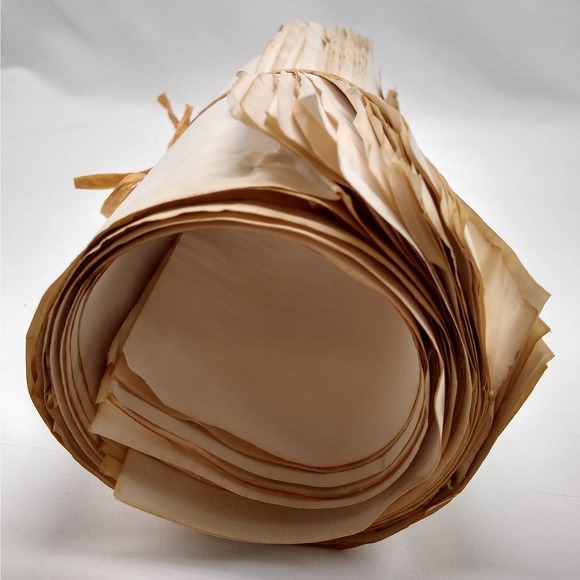 25 Tea Stained 11"x17" Dyed Papers, Hand Dyed Papers, Junk Journal Supply - Picture 4 of 10